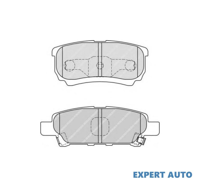 Set placute frana Jeep PATRIOT (MK74) 2007-2016 #3