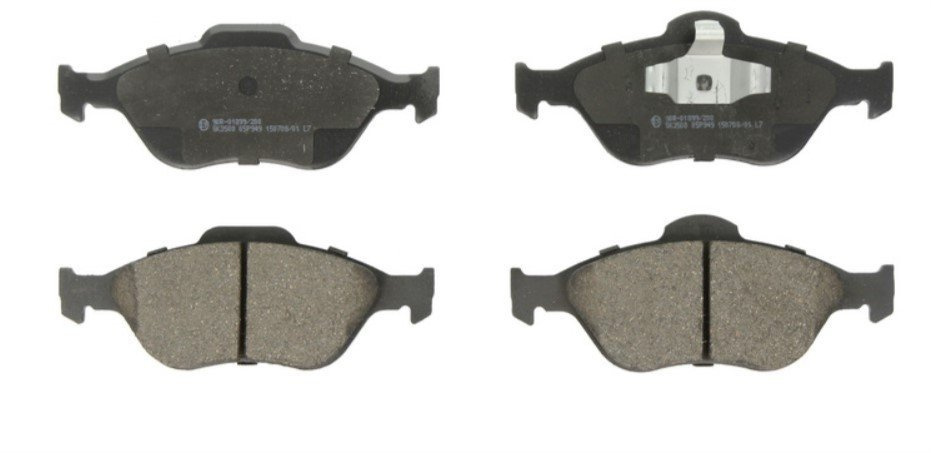Set placute frana, KRIEGER 0950006021 pentru FORD FIESTA Autoutilitara (J5_, J3), FIESTA IV (JA_, JB_) 19952006