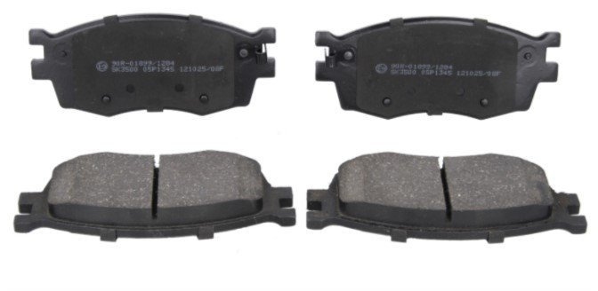 Set placute frana, KRIEGER 0950006323 pentru HYUNDAI ACCENT III (MC), RIO II (JB) 2005-2011