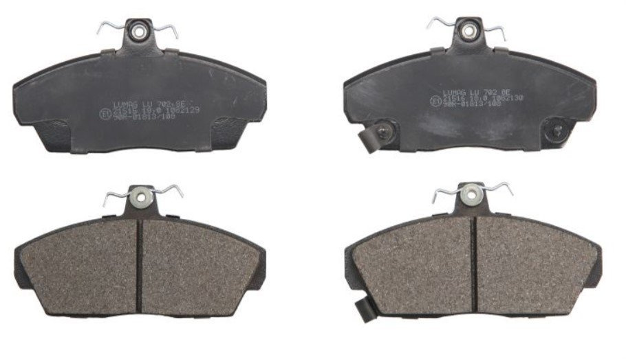 Set placute frana, KRIEGER 0950006397 pentru LAND ROVER FREELANDER I (L314), FREELANDER I (L314) 19982006
