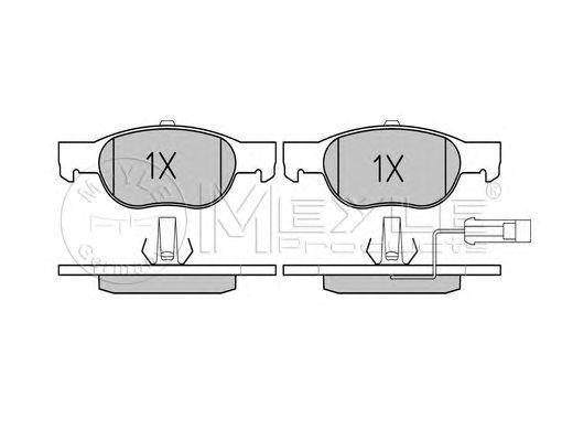 Set placute frana LANCIA DELTA III (844) - Cod intern: W20119864 - LIVRARE DIN STOC in 24 ore!!!