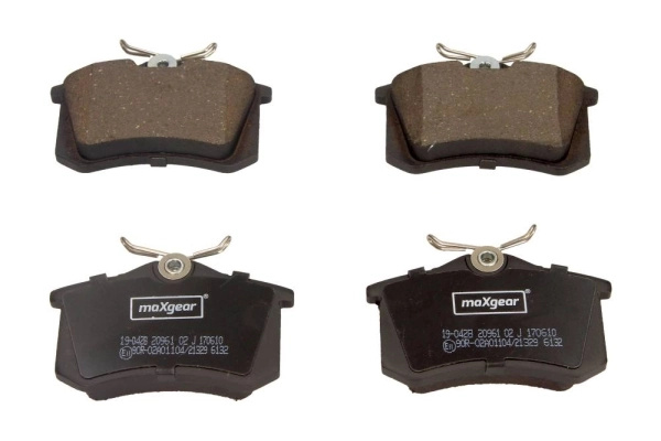 Set placute frana Maxgear 19-0428
