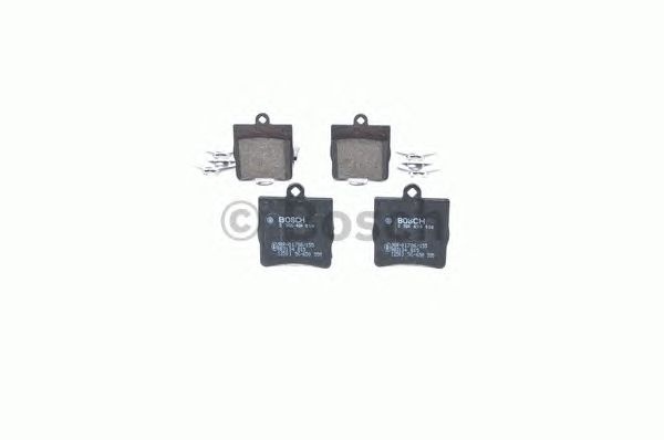 Set placute frana MERCEDES-BENZ C-CLASS cupe (C204) - Cod intern: W20276811 - LIVRARE DIN STOC in 24 ore!!!