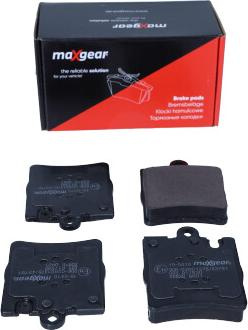 Set placute frana MERCEDES-BENZ CLK (A209) Сabrioleta, 06.2002 - 03.2010 Maxgear 19-0410