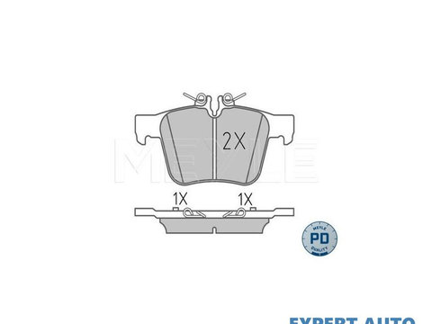 Set placute frana Mercedes C-CLASS (W205) 2013-2016 #2 0084201320