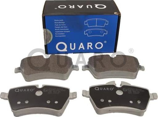 Set placute frana MINI Countryman I (R60), Crossover, 08.2010 - 10.2016 QUARO QP5329