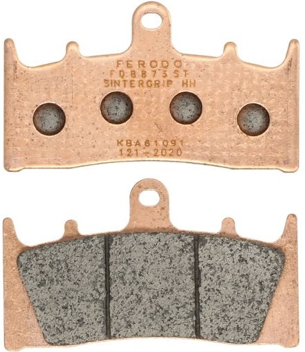 Set Placute Frana Moto Fata Ferodo Suzuki GSXR Paduri 1300 Hayabusa 1999→ FDB873ST
