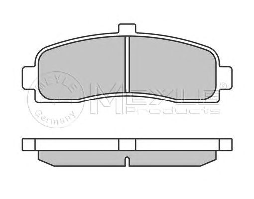 Set placute frana NISSAN MICRA II (K11) - Cod inte