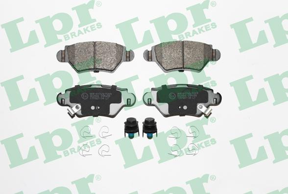 Set placute frana OPEL ASTRA G limuzina F69 LPR LP