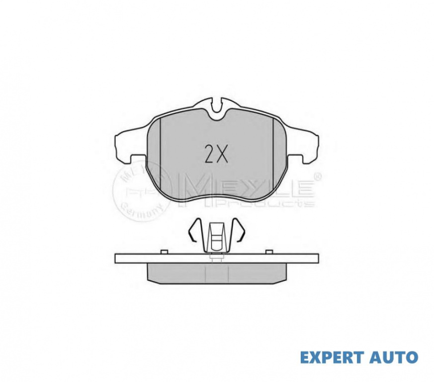 Set placute frana Opel Vectra B (1995-2002)[J96] #