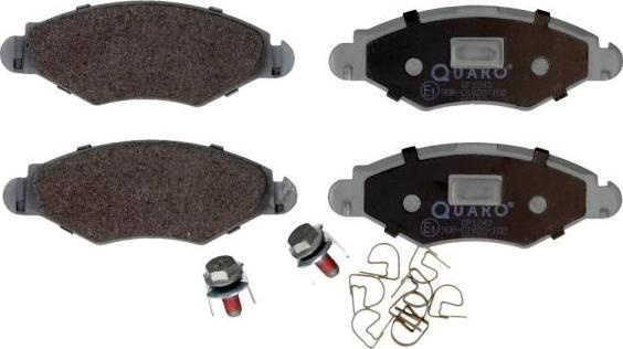Set placute frana PEUGEOT 206 (2*8HZ*), Van, 04.19