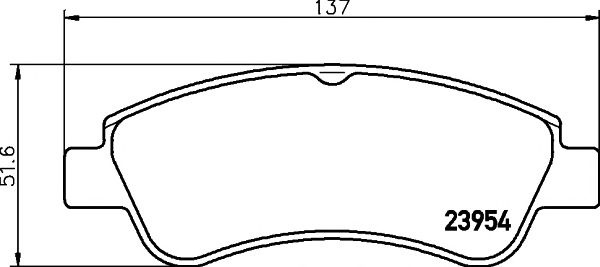 Set placute frana PEUGEOT 301 - Cod intern: W20058800 - LIVRARE DIN STOC in 24 ore!!!