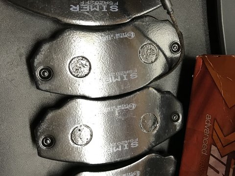 Set placute frana Peugeot Ducato Citroen Producator Simer cod SR862