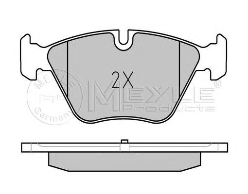 Set placute frana punte fata BMW E60/61 520-525 03/E90/91 32 - Cod intern: W20120108 - LIVRARE DIN STOC in 24 ore!!!