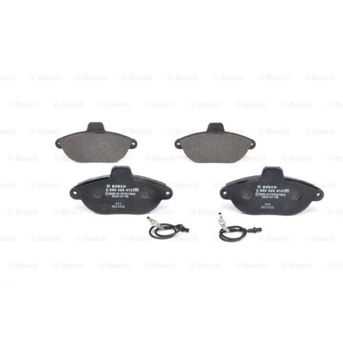 Set placute frana punte fata Citroen Evasion (22, U6), Jumpy 1995-2006, Fiat Scudo (220p) 1995-2007, Ulysse (220), Peugeot 806 (221), Expert (224) BOSCH 0986424415