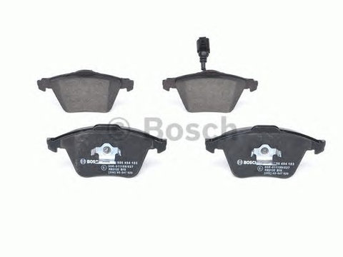 Set placute frana punte fata (cu senzor uzura integrat) VW GOLF V/ PASSAT 05- - Cod intern: W20276860 - LIVRARE DIN STOC in 24 ore!!!