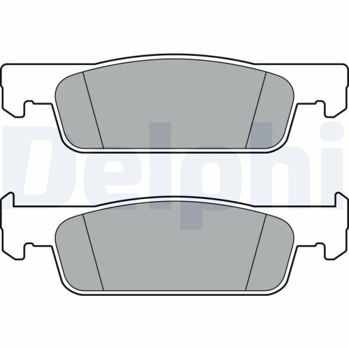 Set placute frana punte fata Dacia Logan II, 10.2012-2021, Sandero II, 2012-2021, Renault Sandero/Stepway 2 (B8 ) 2012-, SRLine Polonia