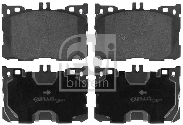 Set placute frana punte fata Febi Bilstein MERCEDES-BENZ E-CLASS cupe (C238) 2016-2025 - 116428