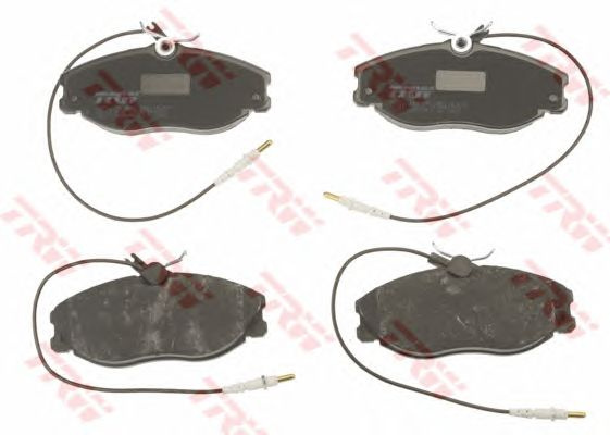 Set placute frana punte fata PEUGEOT 607 2,0-2,7 HDI 00-05 - Cod intern: W20012657 - LIVRARE DIN STOC in 24 ore!!!