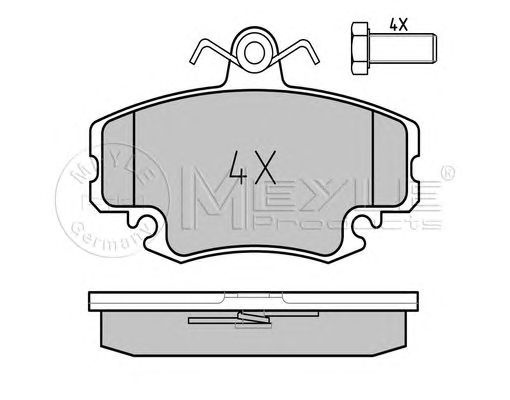 Set placute frana punte fata RENAULT Clio II Hatchback (BB, CB) (An fabricatie 09.1998 - 08.2016, 57 - 117 CP, Diesel, Benzina, Benzina/Etanol, (LPG)) - Cod intern: W20119798 - LIVRARE DIN STOC in 24 ore!!!