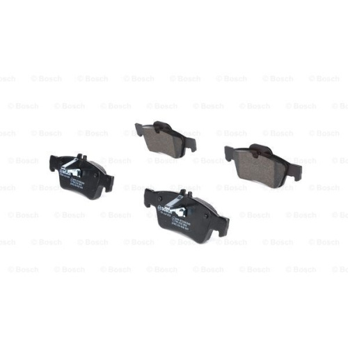 Set placute frana Punte Spate Bosch 0986424699 Mercedes Clasa C (W203), 05.2000-08.2007, Clasa CL C216 2006-2013, Clasa CLS C218/X218, 2011-2017, Clasa E W211/S211, 2002-2009, Clasa E W212/S212, 2009-2016, Clasa S W220/W221, 2005-2013, Clasa SL, R230