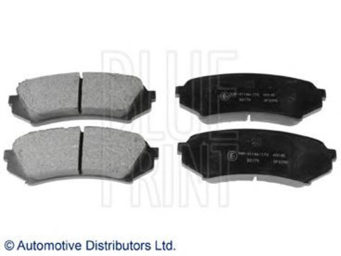 Set placute frana punte spate LEXUS LX 4,7 /RX 3,0 00-08123,1 X 45,1 X 17,4 - Cod intern: W20285835 - LIVRARE DIN STOC in 24 ore!!!