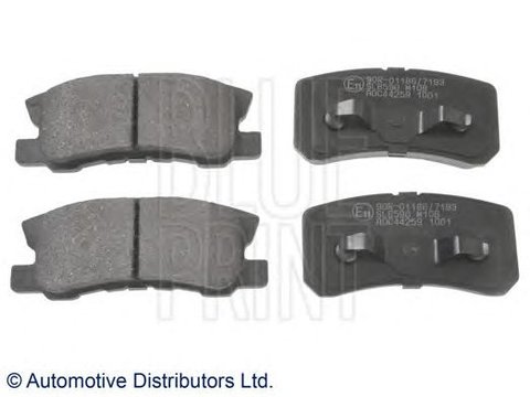 Set placute frana punte spate MITSUBISHI ASX/GRANDIS/OUTLANDER/PAJERO 1,6-3,8 00- - Cod intern: W20285522 - LIVRARE DIN STOC in 24 ore!!!