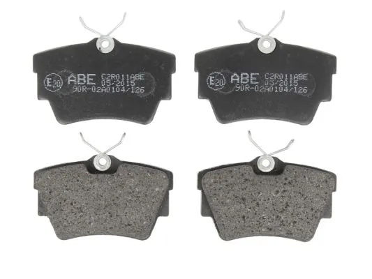 Set placute frana puntea spate ABE DS DS 3 Cabriolet (SB_) 2015-2019 - C2R011ABE