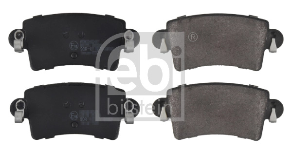Set placute frana puntea spate Febi Bilstein NISSAN INTERSTAR bus (X70) 2002-2011 - 16493
