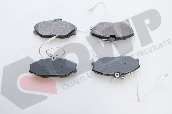 Set placute frana, QWP WBP270 pentru PEUGEOT 406 (