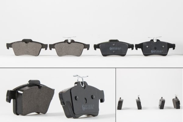 Set placute frana, QWP WBP334 pentru CADILLAC BLS, TRANSIT CONNECT V408 Autoutilitara de la 2013