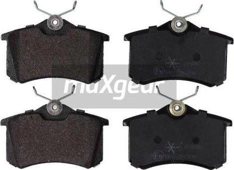 Set placute frana RENAULT SCENIC II (JM0/1_) Dubita, 06.2003 - 07.2010 Maxgear 19-2060