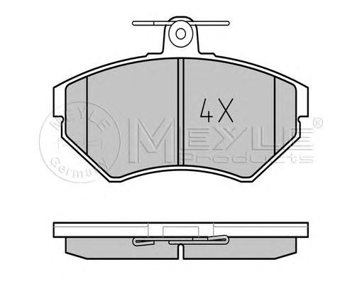 Set placute frana SEAT AROSA (6H) - Cod intern: W20119868 - LIVRARE DIN STOC in 24 ore!!!