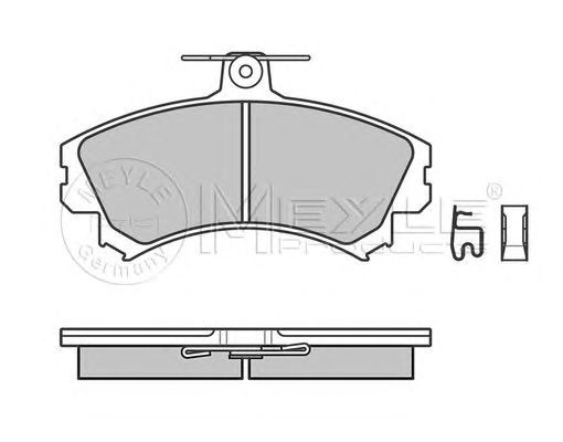 Set placute frana SMART FORFOUR (454) - Cod intern: W20120516 - LIVRARE DIN STOC in 24 ore!!!
