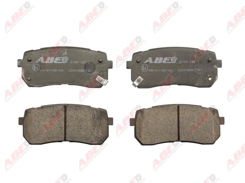 Set placute frana spate abe pt hyundai h-1, ix55, 