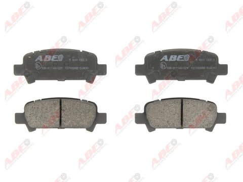 Set placute frana spate abe pt subaru forester,impreza,legacy