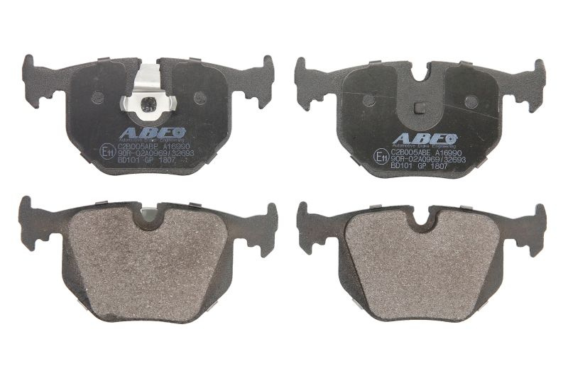 Set placute frana spate bmw e46,e39,e53