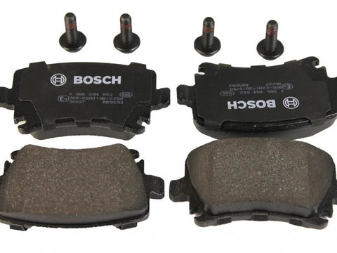 Set Placute Frana Spate Bosch Volkswagen Eos 2006-2015 0 986 494 053