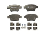 Set placute frana spate (cu suplimente cu suruburi de ghidare a etrierului de frana) PEUGEOT 207 207 CC 207 SW 1.6/1.6 d 02.06-01.15 TRW GDB1678