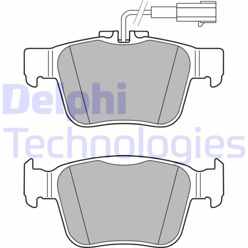 Set placute frana spate DELPHI, Alfa Romeo Giulia 