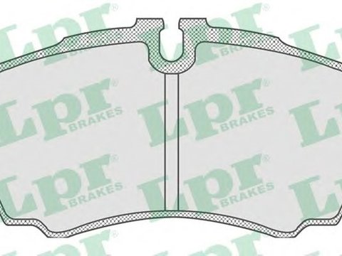 Set placute frana spate lpr pt ford transit iveco daily3, daily 4