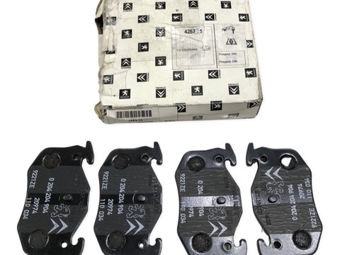 Set Placute Frana Spate Oe Citroen Xsara 2 1997-2010 425271