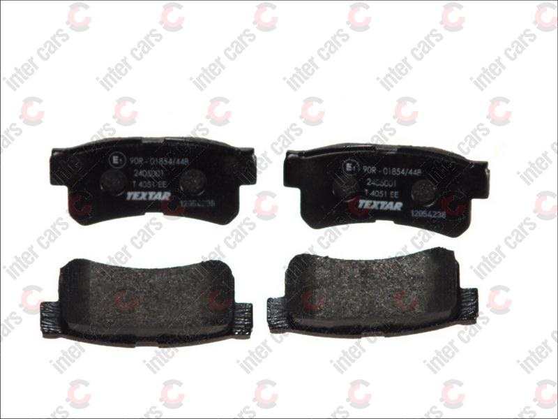 Set placute frana spate textar pt daewoo musso, hyundai trajet