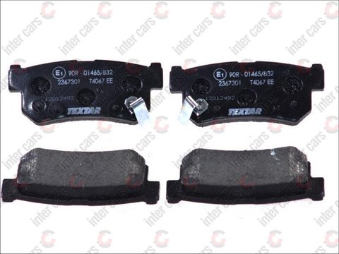 Set placute frana spate textar pt ssangyong