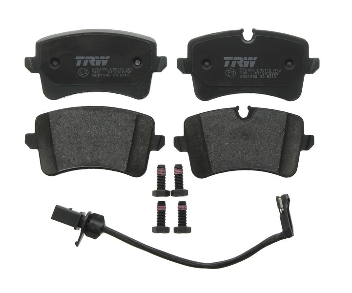 Set placute frana spate trw pt audi a4 b8, a5, a6 