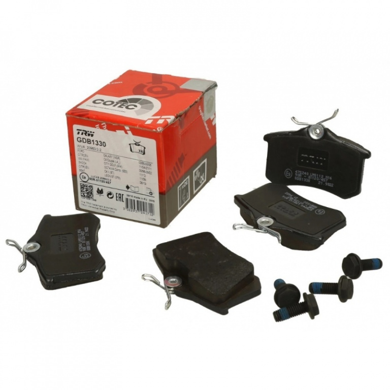 Set Placute Frana Spate Trw Skoda Octavia 2 2004-2013 GDB1330