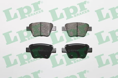 Set placute frana spate VW Beetle 2011-2019, Lpr 0