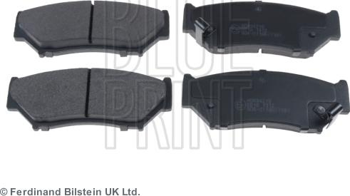 Set placute frana SUZUKI JIMNY III (SN), Crossover, 07.1998 - Blue Print ADK84219