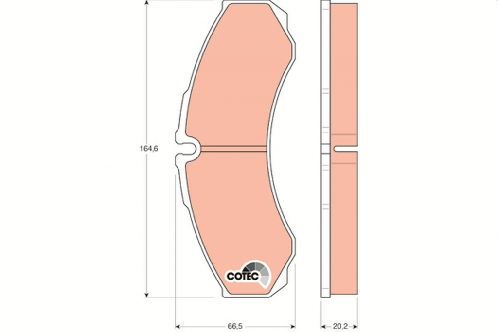 Set placute frana, TRW GDB1345 pentru IVECO DAILY I caroserie, DAILY V caroserie 2011-2014