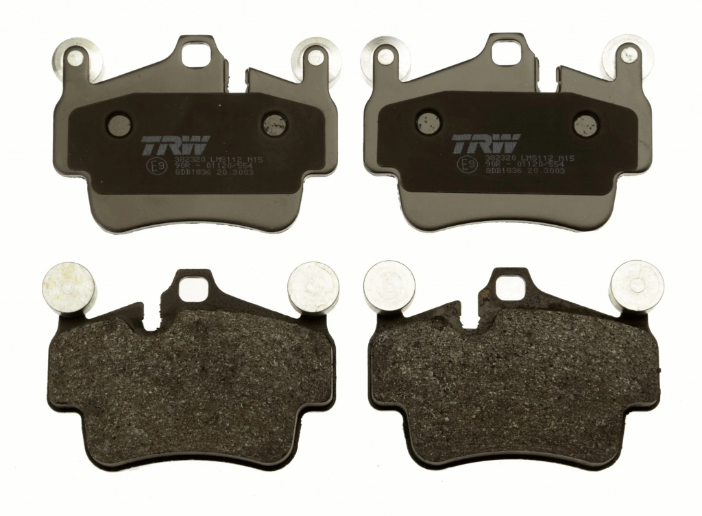 Set placute frana TRW PORSCHE 911 (997) 2004-2012 - GDB1836